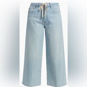 NEW Rails Angelino crop scuba Wide Leg Jean womens 27x26 Light Wash MSRP $198